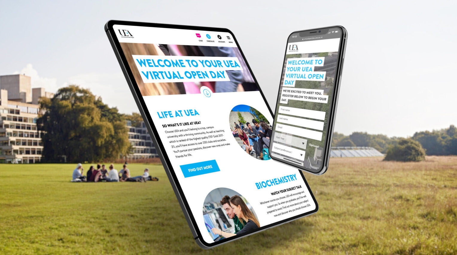 Virtual Open Day and Applicant Hub